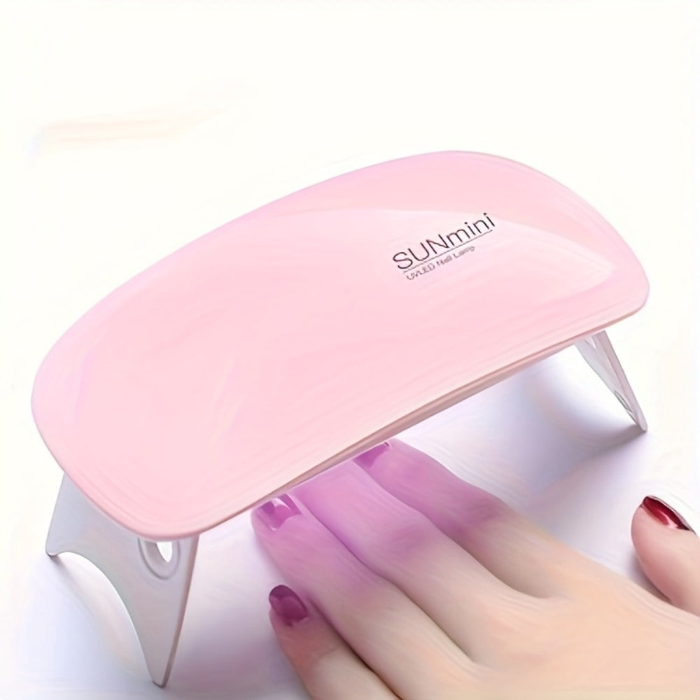 Gel Nail Manicure Kit 7-in-1 with LED Lamp – Stainless Steel Nail Art Tool Set, Cuticle Remover, Nail File, Polisher & Finger Separator, Complete Salon & Home DIY Nail Care Kit for - product image 6