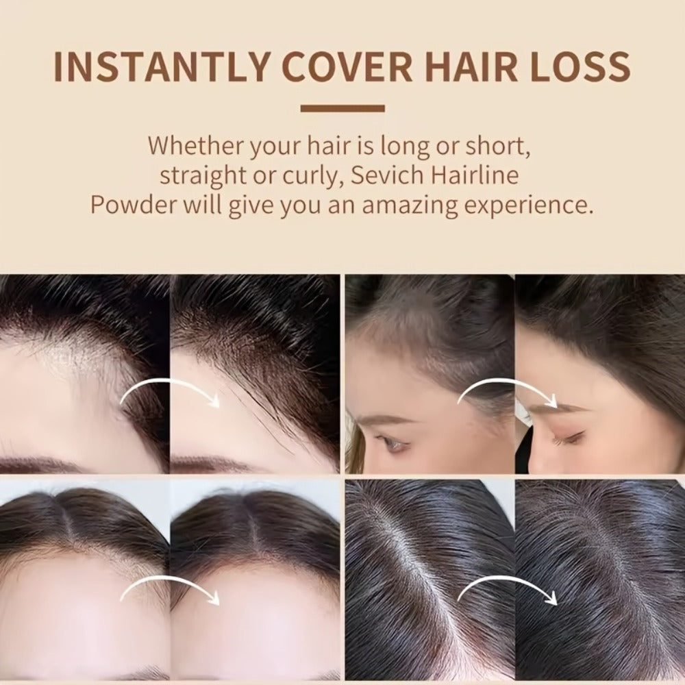 Root Touch Up Hair Powder for Thinning Hair & Gray Roots — Instant Hairline Concealer Shadow Topper, Long-Lasting Resistant Formula, 13 Shades, 2/3pcs Kit for All Hair Types Women  - product image 4