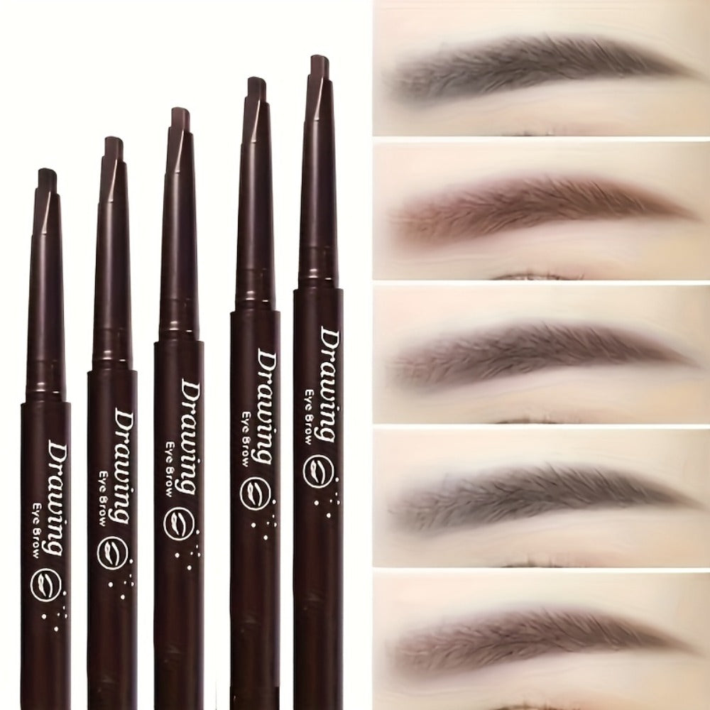 Microblading Brow Pencil 12-Pack Double-Hea1ded Automatic Waterproof Eyebrow Pencil with Spoolie Brush | Hair-Stroke Precision Tip | 4 Shades | Long-Lasting Natural Brow - product image 2