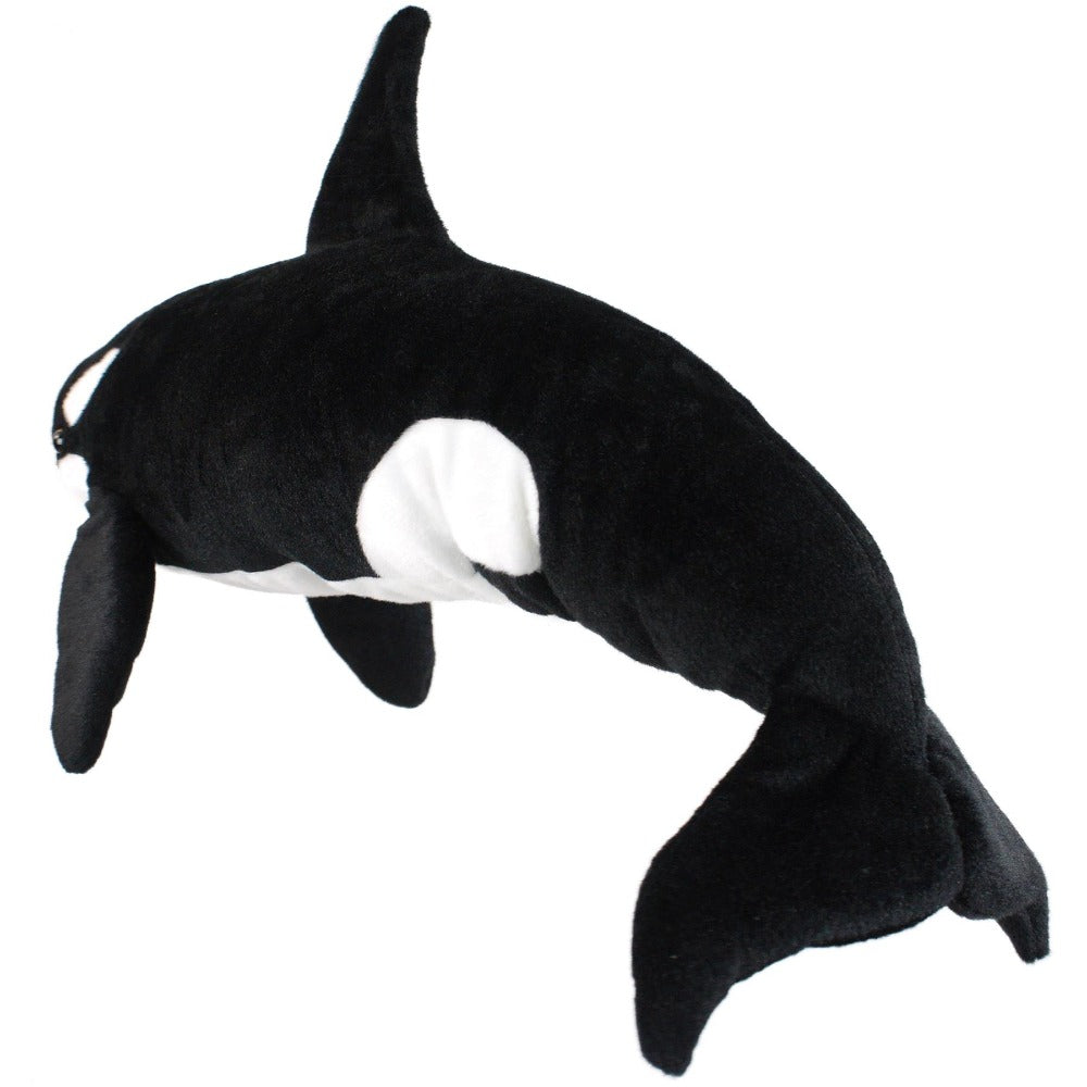 Orca Stuffed Animal 28 Inch Giant Plush Toy - Realistic Killer Whale Plushie Soft Ocean Animal Gift for Kids by Viahart, Octavius The Orca Blackfish - product image 5