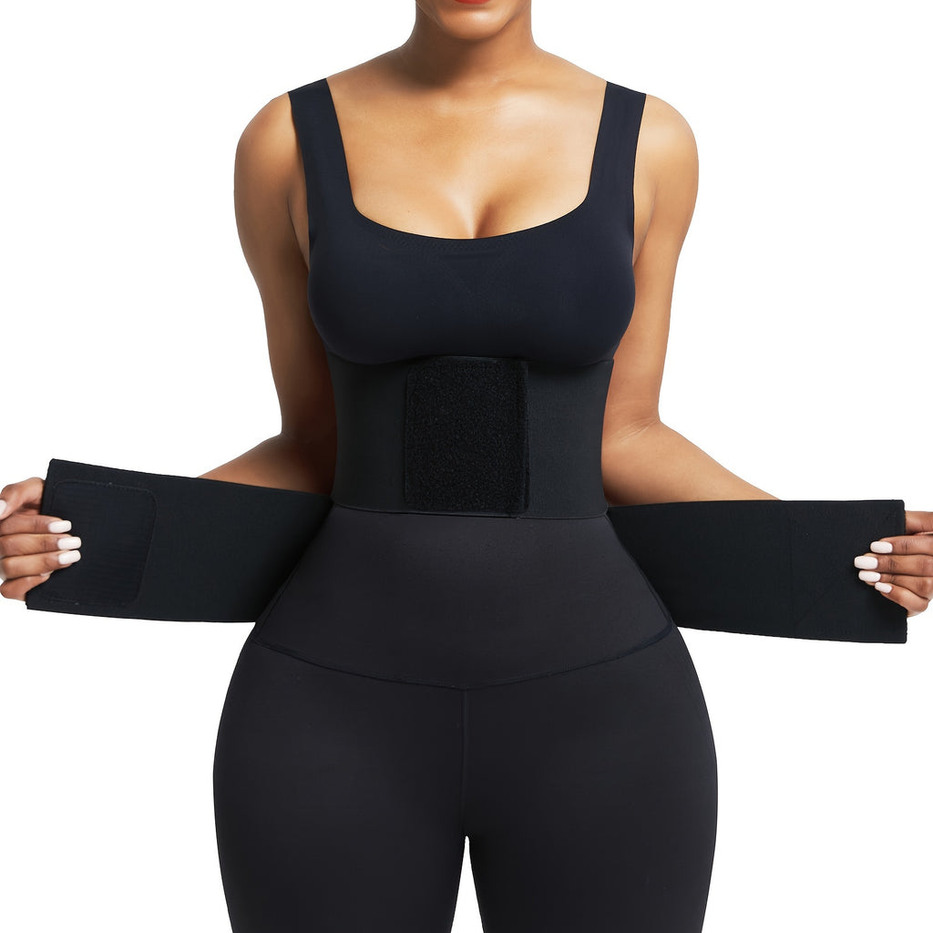 Leopard Print High Compression Back Support Waist Trainer Belt Gym Waist Cincher Trimmer Belt Tummy Control Body Shaper with Triple Wrap - product image 10