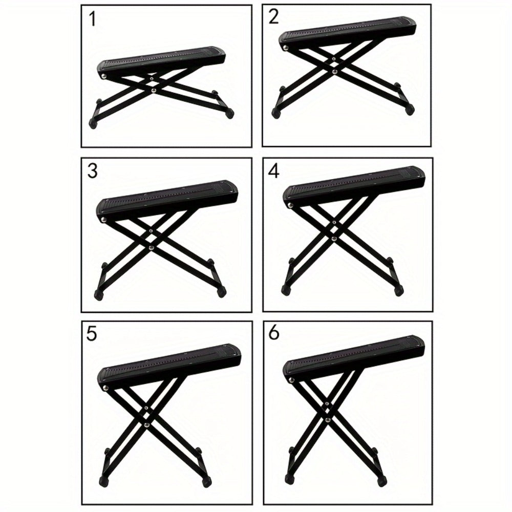 Adjustable Pedicure Footrest Stand 4-6 Level Non-Slip Portable Foot Rest for Nail Care – Professional Manicure Pedicure Tool for Salon & Home Use, Thickened Widened Pro Version Ava - product image 12