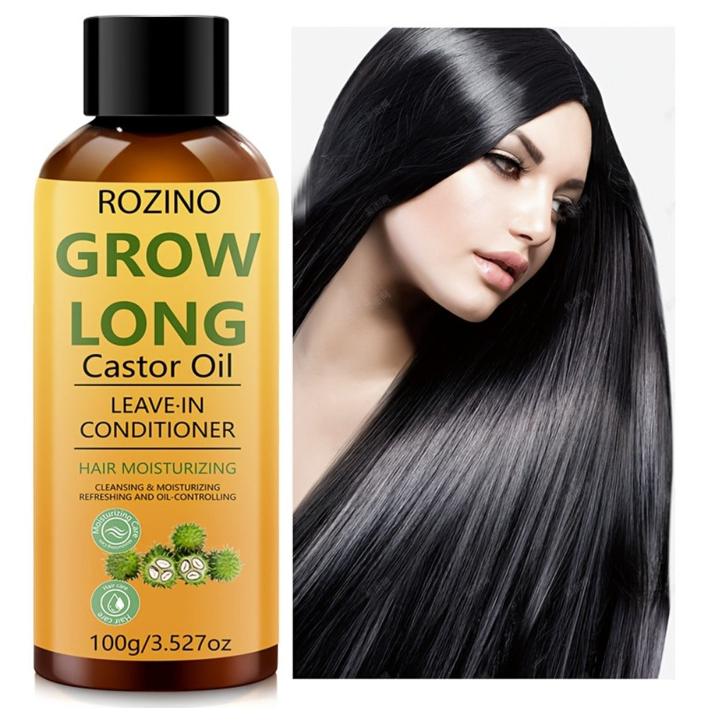 Deep Repair Castor Oil Hair Conditioner 100ml Thickening Scalp Treatment — Strengthens Roots Removes Dandruff Controls Oil & Prevents Hair Loss for Dry Damaged Thinning Hair All Ha - product image 6