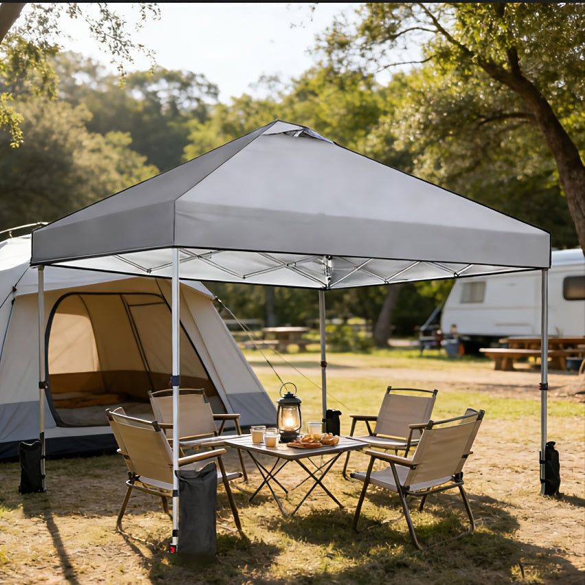 10x10 Pop Up Canopy Tent Heavy Duty - 1-Person Easy Setup, Wheeled Carry Bag, Portable Gazebo - product image 5