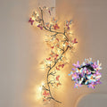 Butterfly Branch String Lights – 30 LED Vine Fairy Lights with Artificial Purple-Blue Butterflies, 8 Lighting Modes, USB Powered Warm White, Boho Wall Decor for Bedroom Wedding Bir - product image 9