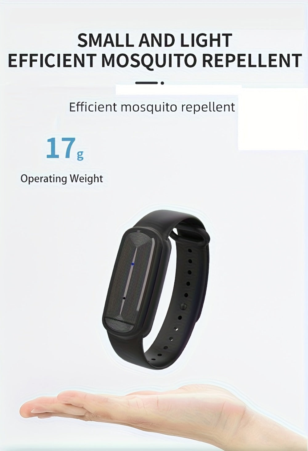 Ultrasonic Mosquito Repellent Bracelet 3-Pack – USB Rechargeable Intelligent Bug Repellent Wristband for Camping, Outdoor, Hiking & Travel, Waterproof Mosquito Control Bracelet for - product image 13