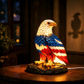 Boho Retro Stained Eagle Night Light – 3D Resin Animal Table Lamp, Vintage Colorful Stained Glass Effect Desk Light for Bedroom Home Decor, Creative Birthday Christmas Gift for Eag - product image 7