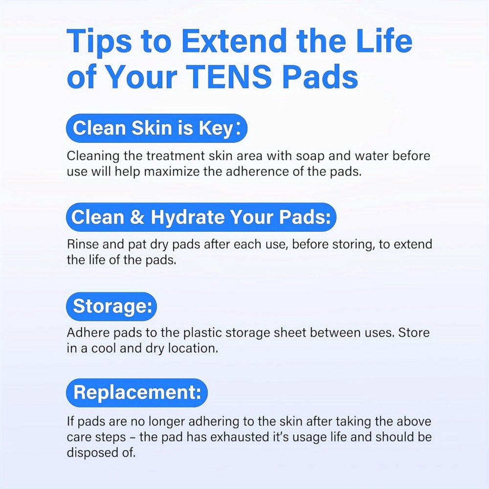 TENS EMS Electrode Pads 35mm Snap Reusable Replacement Pads Highly Conductive Latex Free Non-Irritating Gel for TENS EMS Muscle Stimulator Units 10 20 40 80 Pcs Options - product image 14