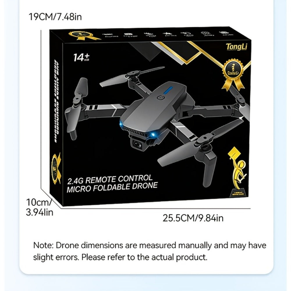 Beginner Vlogging Aerial Photography Quadcopter Gift for Kids Teens Adults | Foldable HD Camera Drone Free Storage Bag USB-C Charging 3D Flips Single or Dual - product image 23