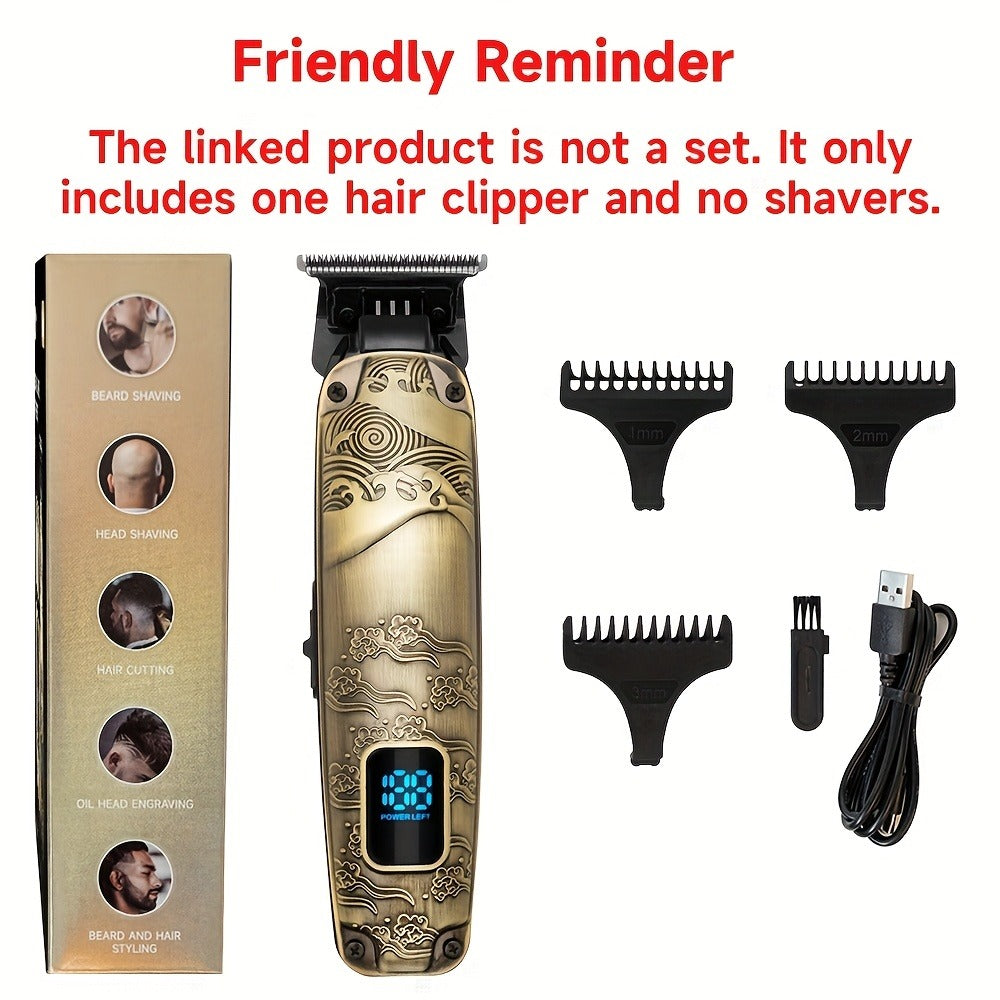 Cordless Electric Foil Shaver Grooming Kit for Men with Barber Shears Beard Mustache Trimmer Bald Head Razor Haircutting Set Father's Day Birthday Gift for Dad Husband - product image 3