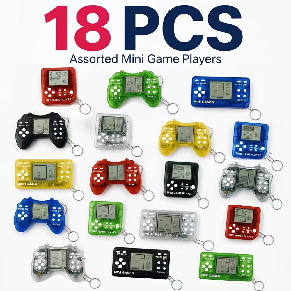 Random Color Video Game Backpack Charms for Boys Birthday Party Favors, Gaming Party Prizes, Classroom Rewards & Gamer Goodie Bag Stuffers – Mini Game - product image 9