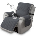 Chenille Knit Recliner Chair Cover Non-Slip Elastic Straps Drawstring Closure Pet Furniture Protector for Large Recliner 8 Colors - product image 27