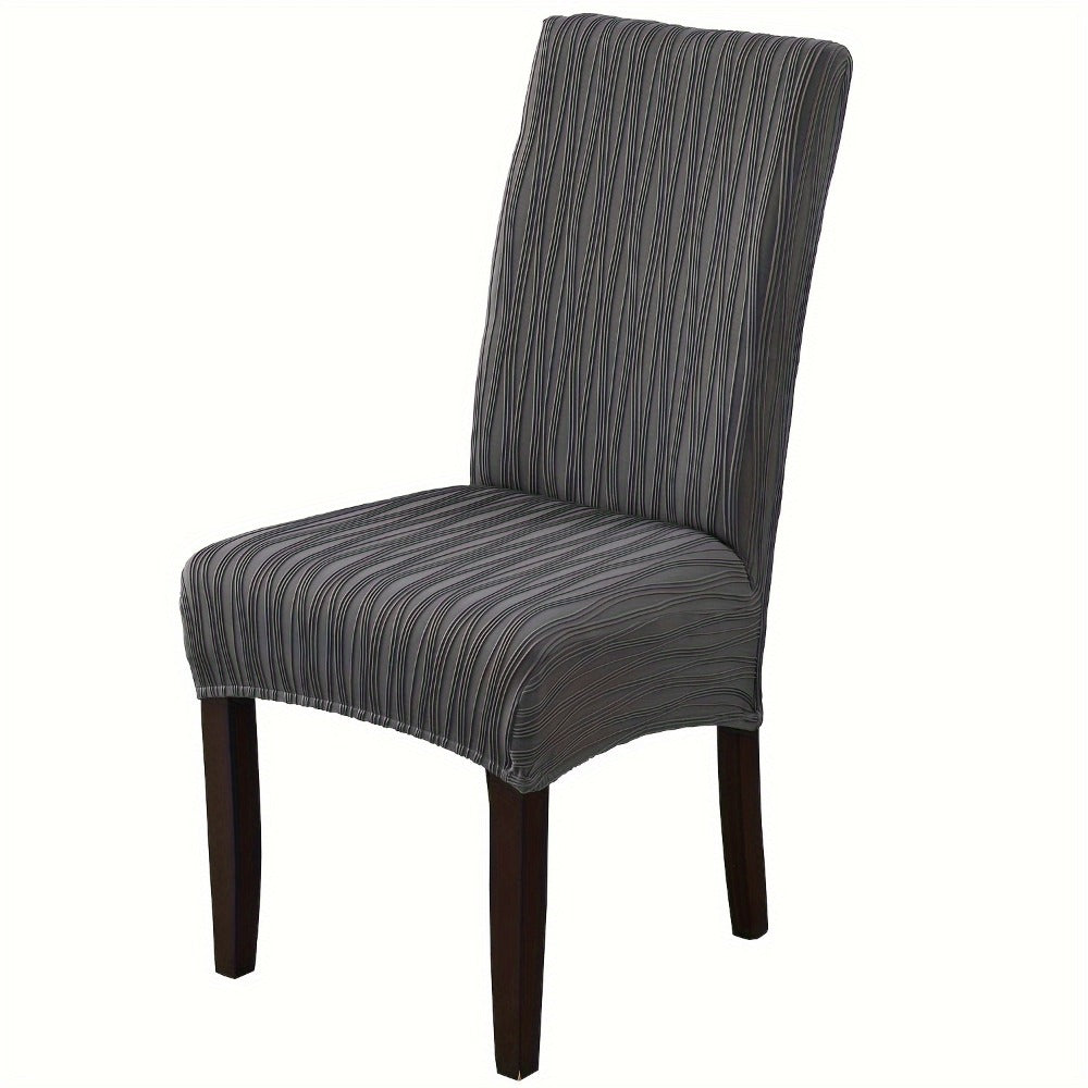 Dining Chair Covers Stretch Slipcovers Set of 4 or 6, Stain Resistant Removable Washable Chair Protector for Home Kitchen Restaurant Wedding, Spandex Jacquard Fabric, 7 Colors Avai - product image 10