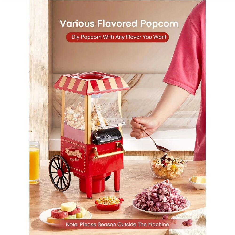 Air Popper Popcorn Maker 1400W – Hot Air Popcorn Machine, Oil-Free & Healthy, Easy to Clean, Best Popcorn Popper for Movie Night, Parties & Kids Birthday - product image 3