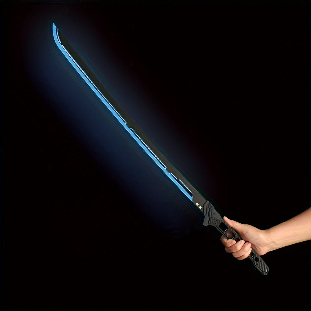 Acrylic Light-Up Blade for Halloween Costume Party Cosplay Sci-Fi Anime Props, Rechargeable Cool Gift for Teens & Adults, 5 Colors – LED Samurai Sword - product image 5