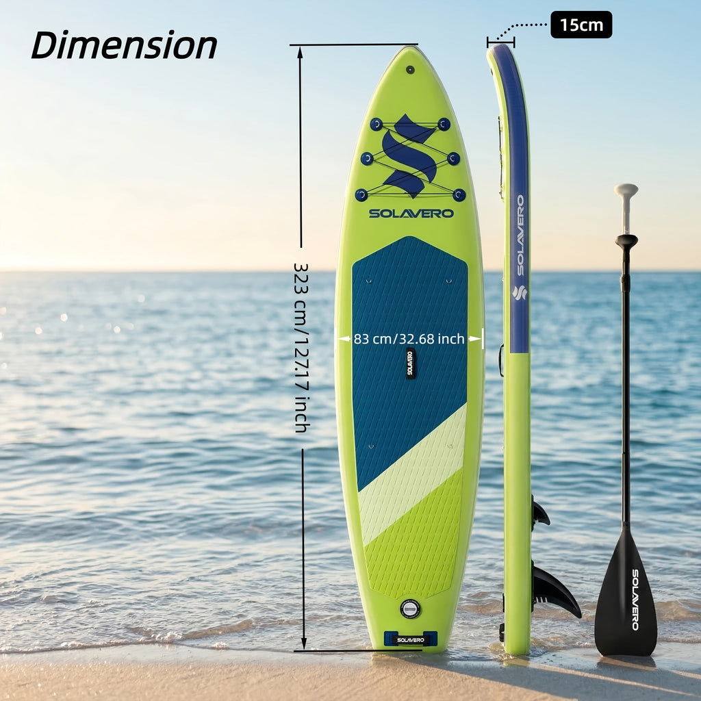 Stand Up Paddle Board Inflatable SUP 10'6" & 11'6" – Non-Slip EVA Deck, 180kg Capacity, All-in-One Accessories Kit with Pump, Adjustable Paddle, Ankle Leash - product image 5