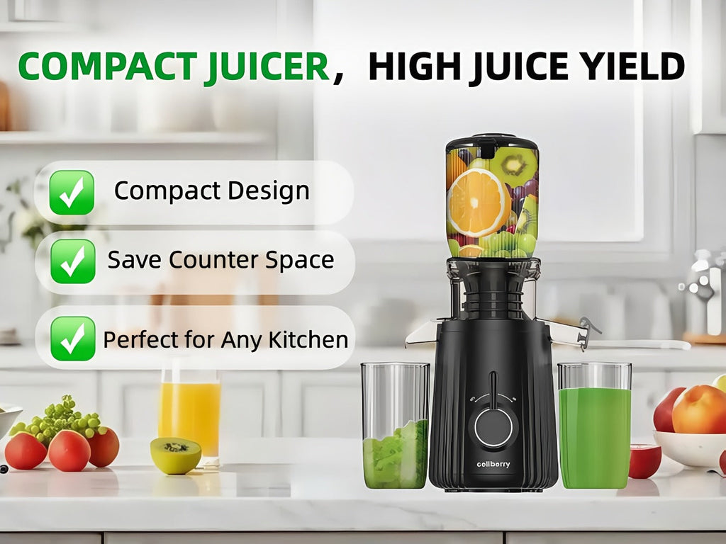 Masticating Juicer Cold Press - 4.25" Wide Feed Chute Auto-Feed Slow Juicer for Whole Fruits & Vegetables, 98% Juice Extraction, Quiet Motor, Easy to Clean, Compact for 1-2 People, - product image 17