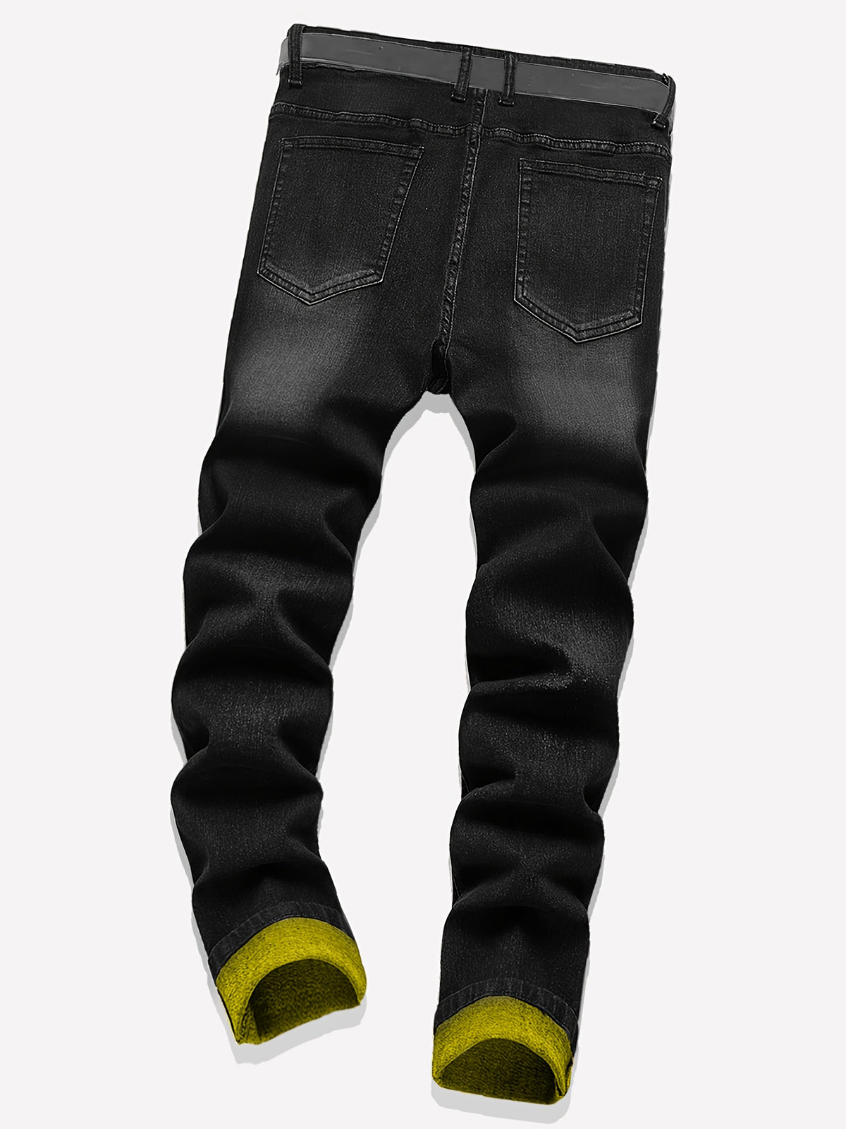 2pcs Men's Slim Fit Distressed Ripped Jeans | Classic Stretch Denim Pants, Trendy Casual Versatile Outfits | for all seson gift for men - product image 21