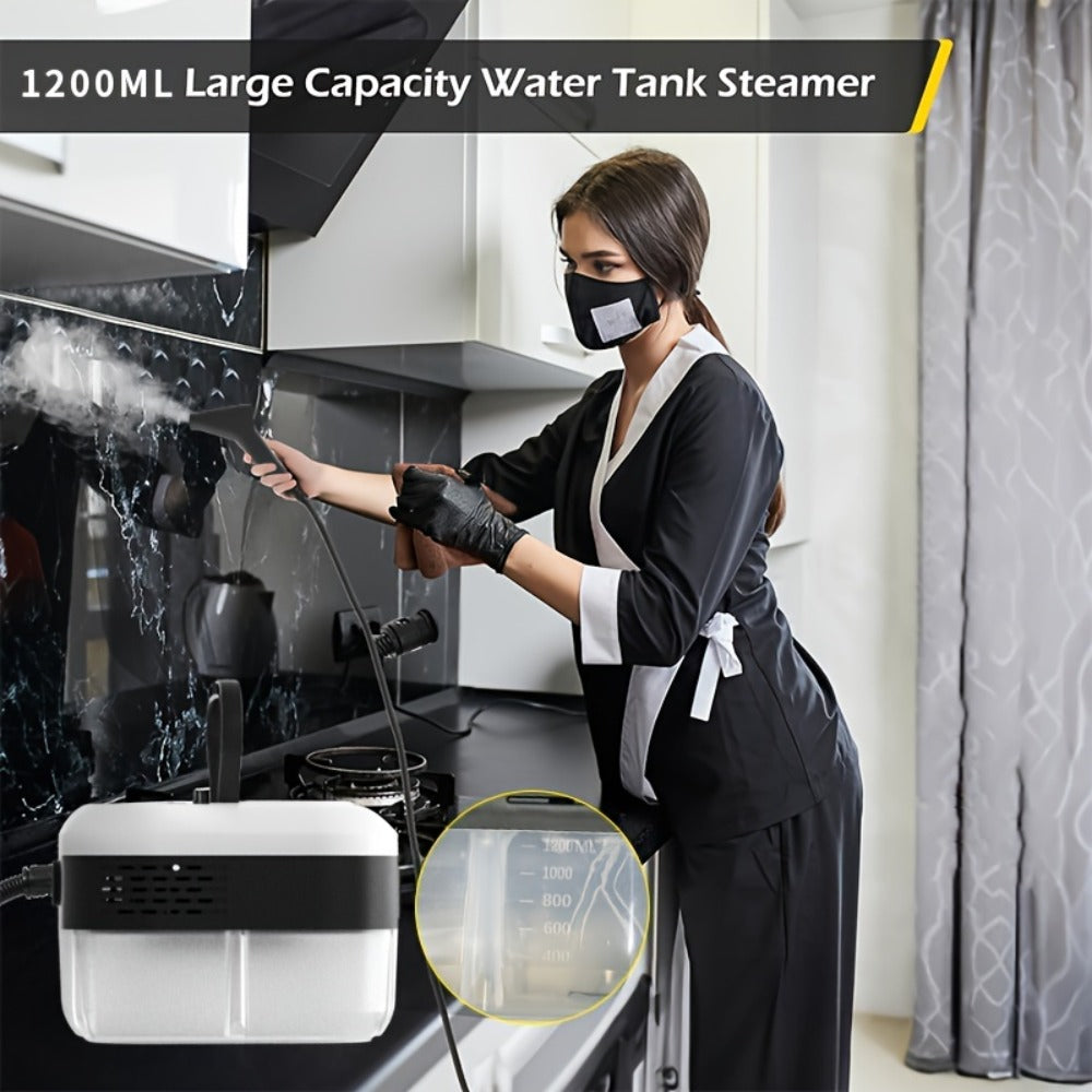 High Temperature Steam Cleaner Handheld Carpet Cleaner High Pressure for Kitchen Grease Sofa Air Conditioner Washing Machine Tile Grout Easy Carry Home Use - product image 6