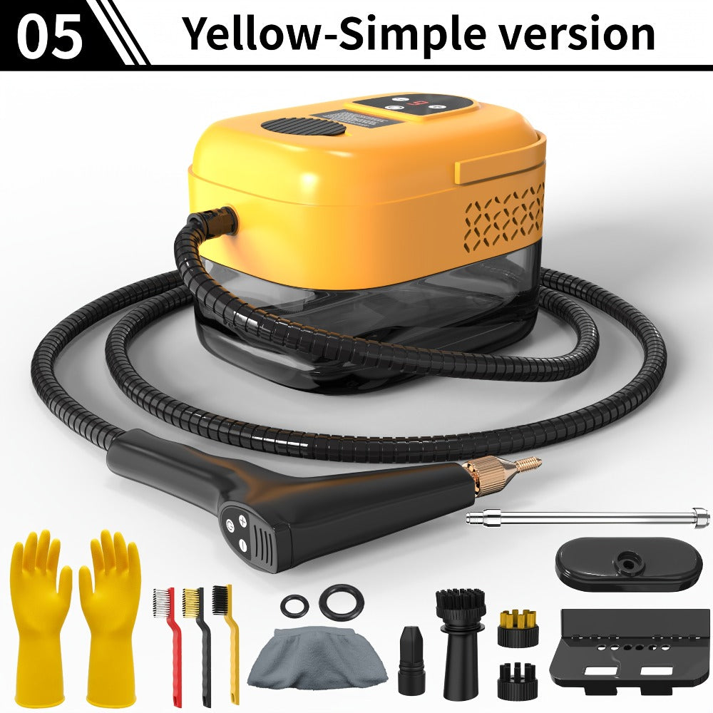 High Temperature Steam Cleaner Handheld Carpet Cleaner High Pressure for Kitchen Grease Sofa Air Conditioner Washing Machine Tile Grout Easy Carry Home Use - product image 9