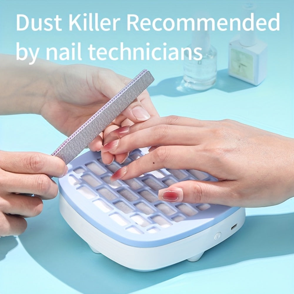 Nail Dust Collector Mini USB Electric Vacuum Cleaner with 10 Filter Pads & Strong Suction – Portable Nail Dust Suction Machine for Acrylic Gel Filing, Home Nail Station, Salon & Tr - product image 14