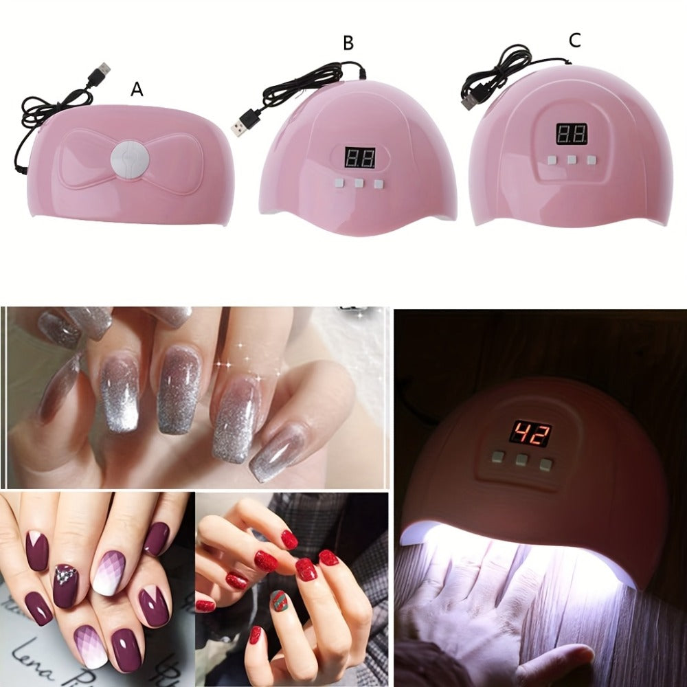 Smart UV LED Gel Nail Lamp with Auto Sensor & LED Countdown Display | Professional Fast Curing Dryer for All Gel Polishes Fingernails Toenails | Salon & Home DIY Manicure Gift for  - product image 9