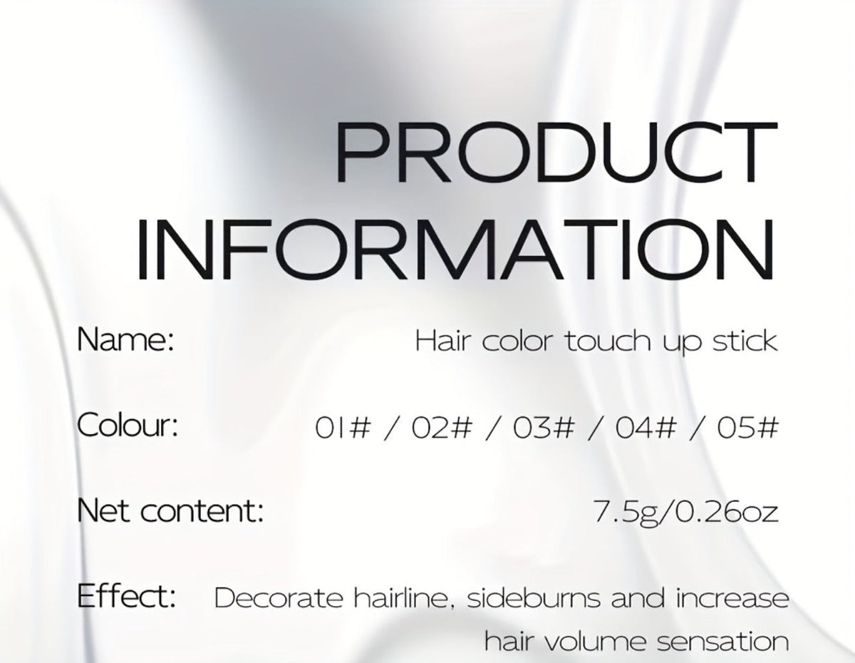 Root Touch-Up Hair Color Pen with Brush Applicator | Waterproof Instant Gray & White Hair Coverage | Plant Squalane Nourishing Formula | Seamless Blend No Smudge | 3 Shades for Men - product image 24