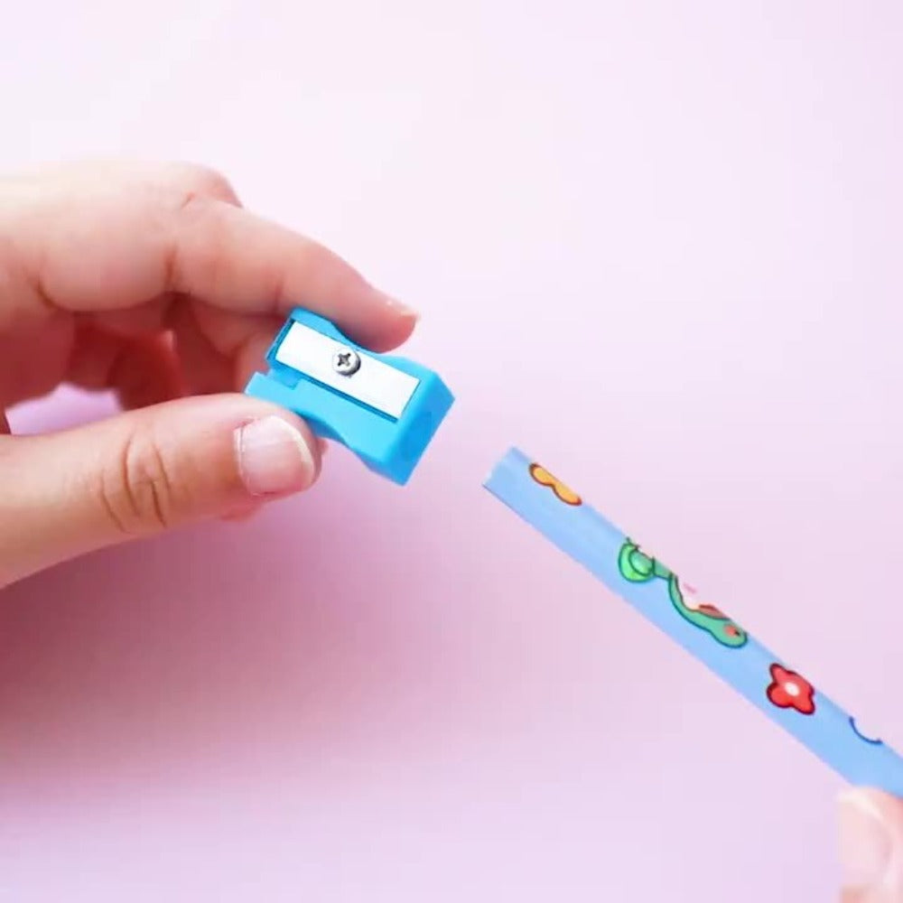 20-Piece Cartoon Pencil Stationery Set with Ruler Eraser Sharpener, Random Cartoon Styles, Kids School Supplies, Party Favor Prizes, Festival Gift Set for Students - product image 11