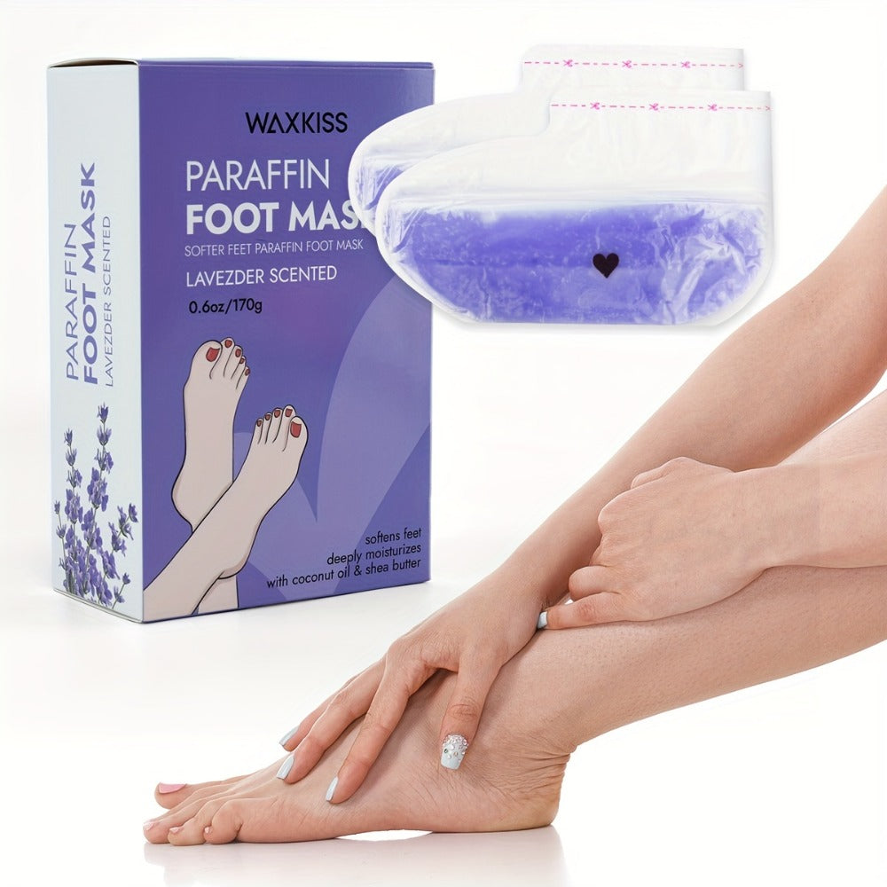 Paraffin Wax Hand & Foot Mask Deep Moisturizing Beauty Treatment – Smooth Soft Skin, Pink Grapefruit & Lavender Scents, Long-Lasting Stone Wax Formula, Home Spa Gift Set for Women - product image 8