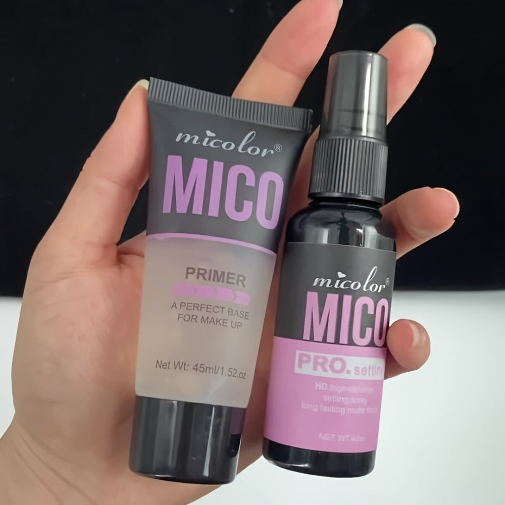 Pore Minimizing Makeup Primer Set 4pcs — HD Long-Lasting Finish Face Base, Complexion Enhancing Lightweight Formula Under 1fl oz, Travel-Friendly TSA-Approved, Flawless All-Day Wea - product image 10