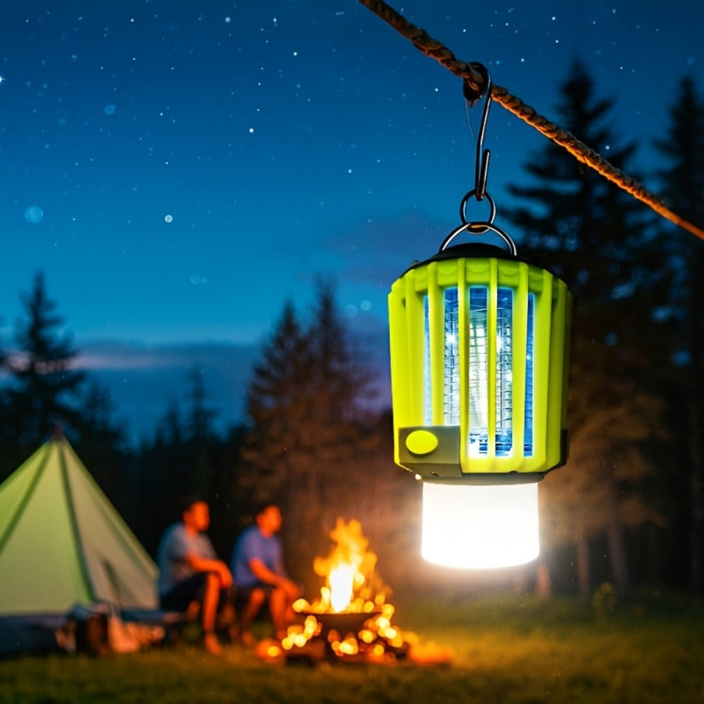 Mosquito Repellent 3-in-1 USB Rechargeable Portable LED Lantern, Indoor Outdoor Bug Repeller Camp Light with SOS Emergency Mode for Home Backyard Patio Camping Hiking Travel - product image 9