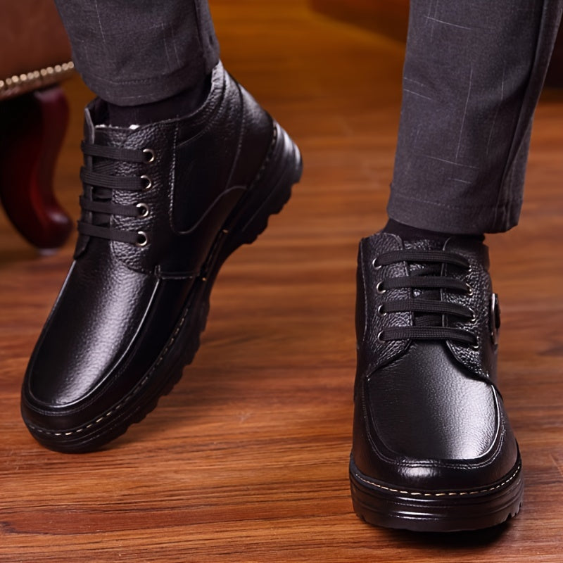 Warm Men's Shoes with Velvet 5852