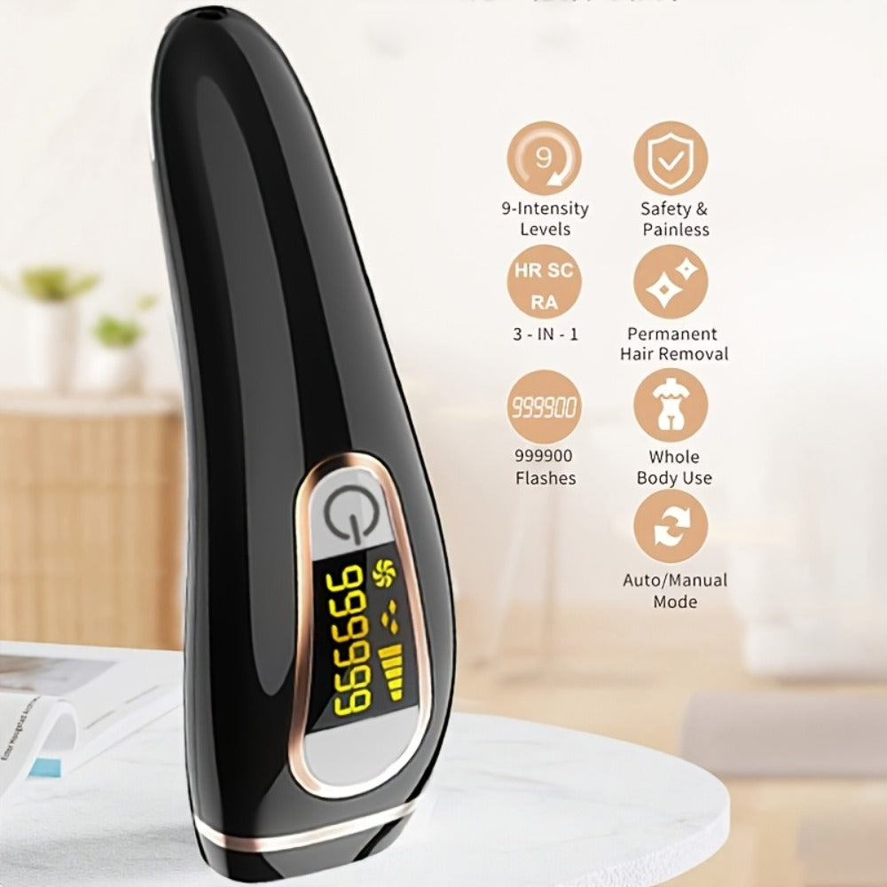 IPL Hair Removal Device LEFINEE Flagship Pro Cordless 999K Flashes — Painless Permanent Hair Remover for Women & Men, Adjustable Intensity Full Body Face Legs Bikini Underarms At-H - product image 2