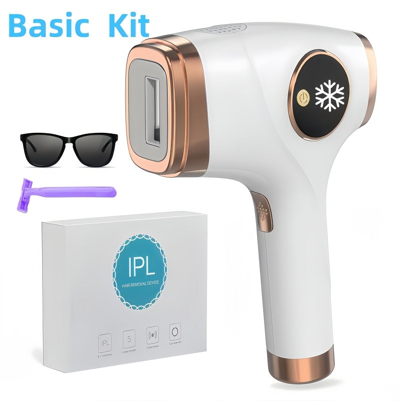IPL Hair Removal Device Sapphire Ice Cooling Painless 999900 Flashes 9 Modes – At-Home Permanent Hair Reduction for Women Men Face Body Bikini Underarms Legs - product image 12