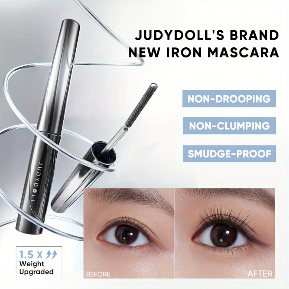 3D Curling Mascara Waterproof Volumizing Lengthening Smudge-Proof Nourishing Eyelash Wand Long-Lasting Black Brown Korean Makeup Style for All Eye Types Women - product image 4