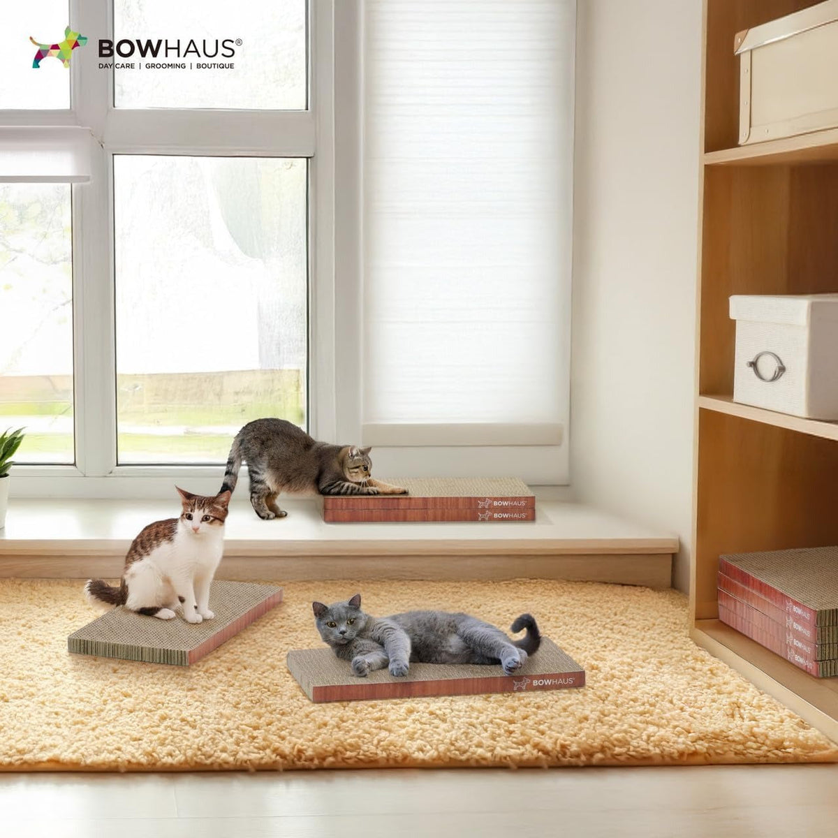Cat Scratcher Lounger Reversible – Large Cardboard Cat Scratching Pad & Board for Indoor Cats, 5-Layer Durable Construction, Double-Sided Scratch Surface - product image 7