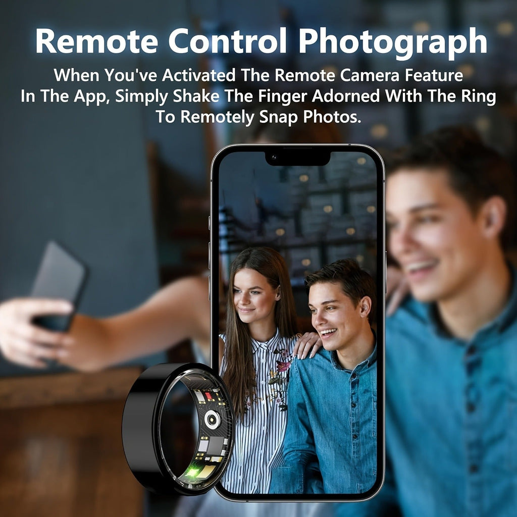 IP68 Waterproof Health Monitor – Smart Ring Fitness Tracker - product image 13