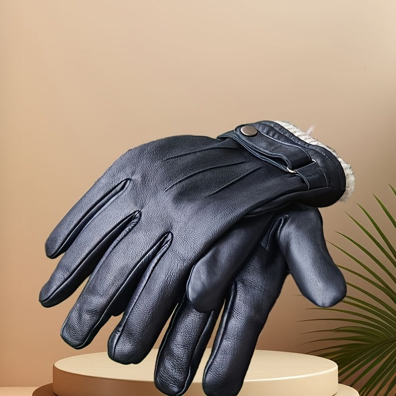Thermal Ski Riding Cycling Driving Cold-Proof Touchscreen Warm Gloves for Outdoor Sports – Waterproof Winter Gloves for Men - product image 11