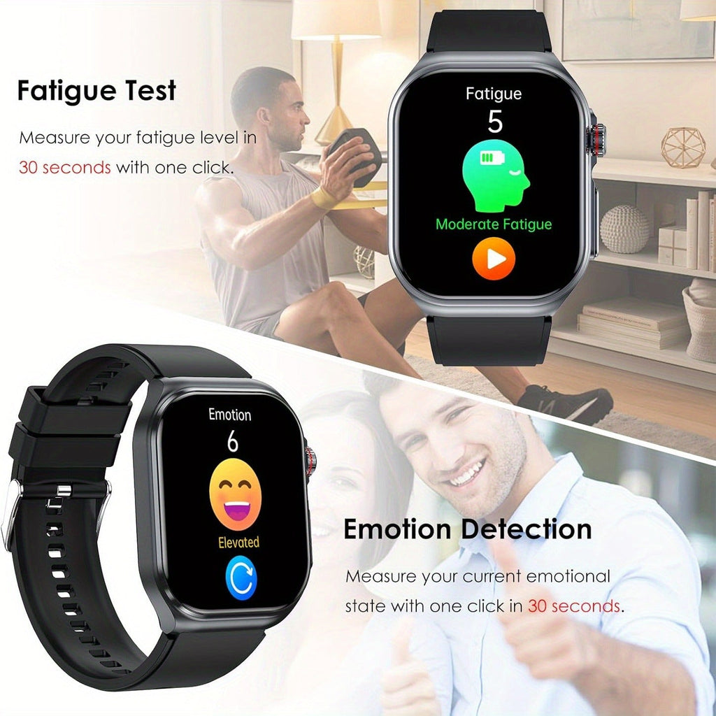 Smartwatch 2.04" Display – Bluetooth 5.3 Calling – 530mAh Battery – NFC – Multi-Sport Modes – Voice Assistant – Menstrual & Weather Forecast – SOS – Magnetic - product image 11