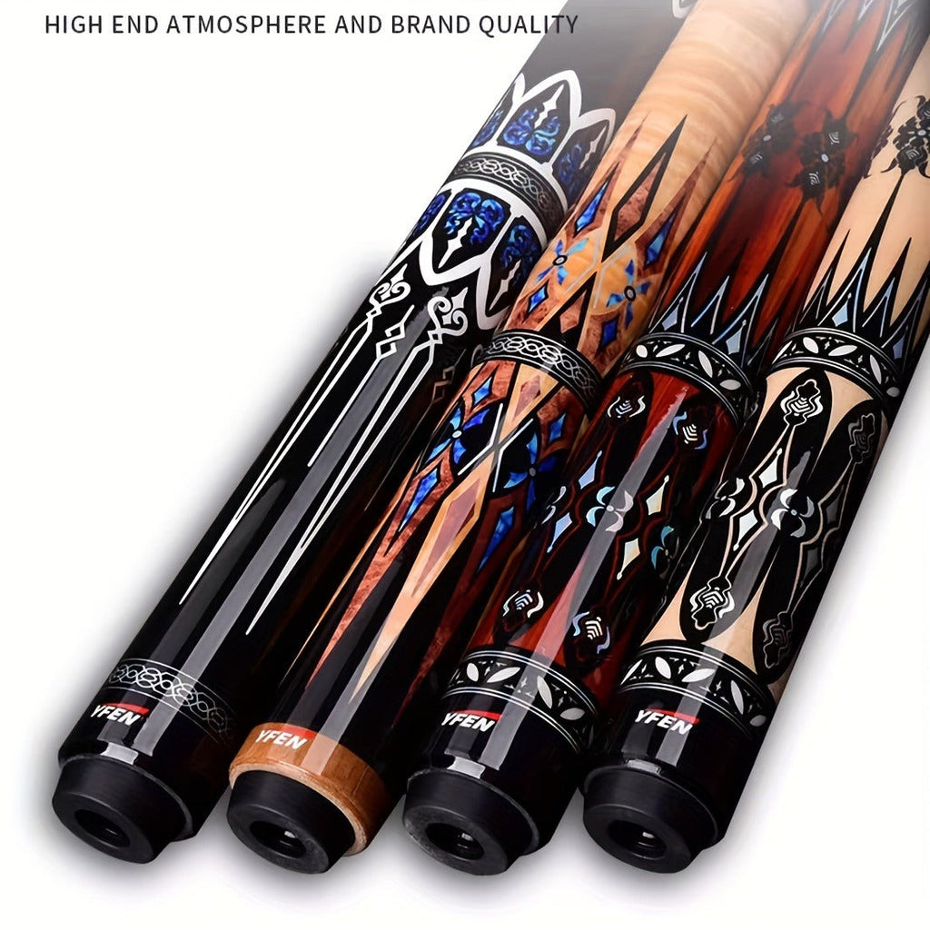 Carbon Fiber Pool Cue Stick 12.5mm Low Deflection Professional Billiard Cue with Extension Canadian Maple Wavy Pin Wrapless Design Dent-Resistant Shaft for - product image 10