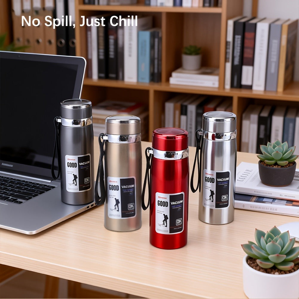 Double Wall Vacuum Flask with Leak-Proof Lid, Wide Mouth, Keeps Drinks Hot & Cold All Day for Camping, Hiking & Travel – Insulated Water Bottle 1000ml 316 - product image 11