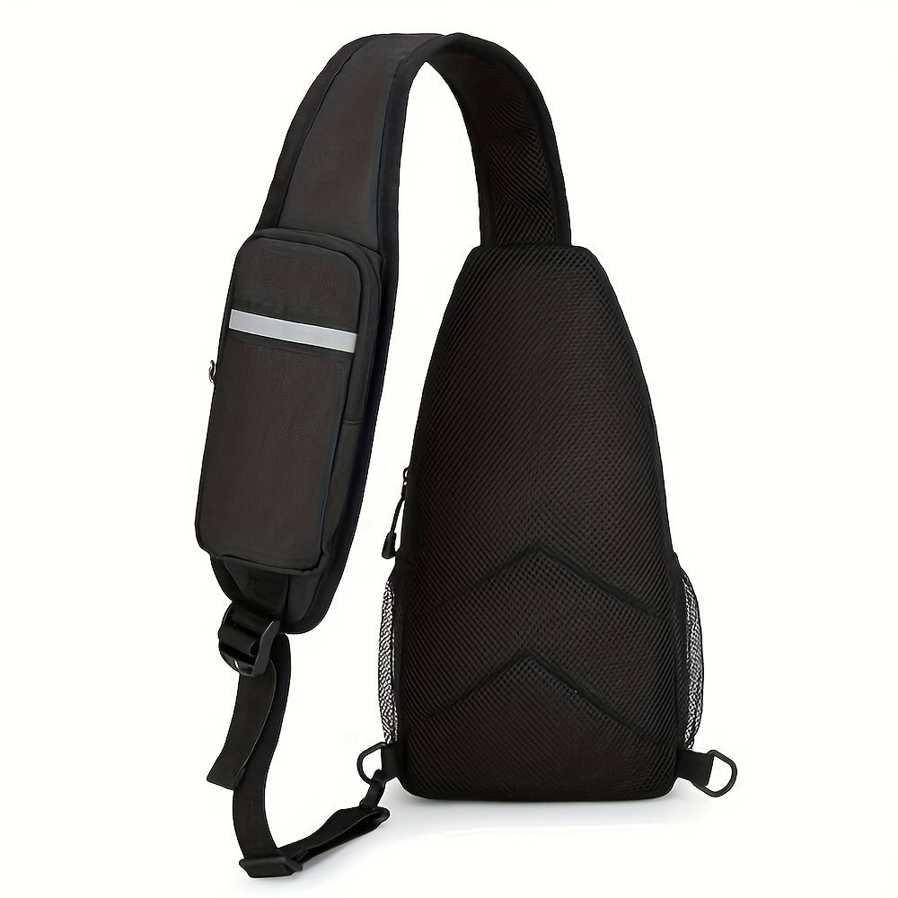 Crossbody Bag for Women & Men, Large Capacity Single Shoulder Bag with Zipper, Featherlight Multi-Pocket Design, Casual Sling Bag for Travel, Hiking, Work - product image 24