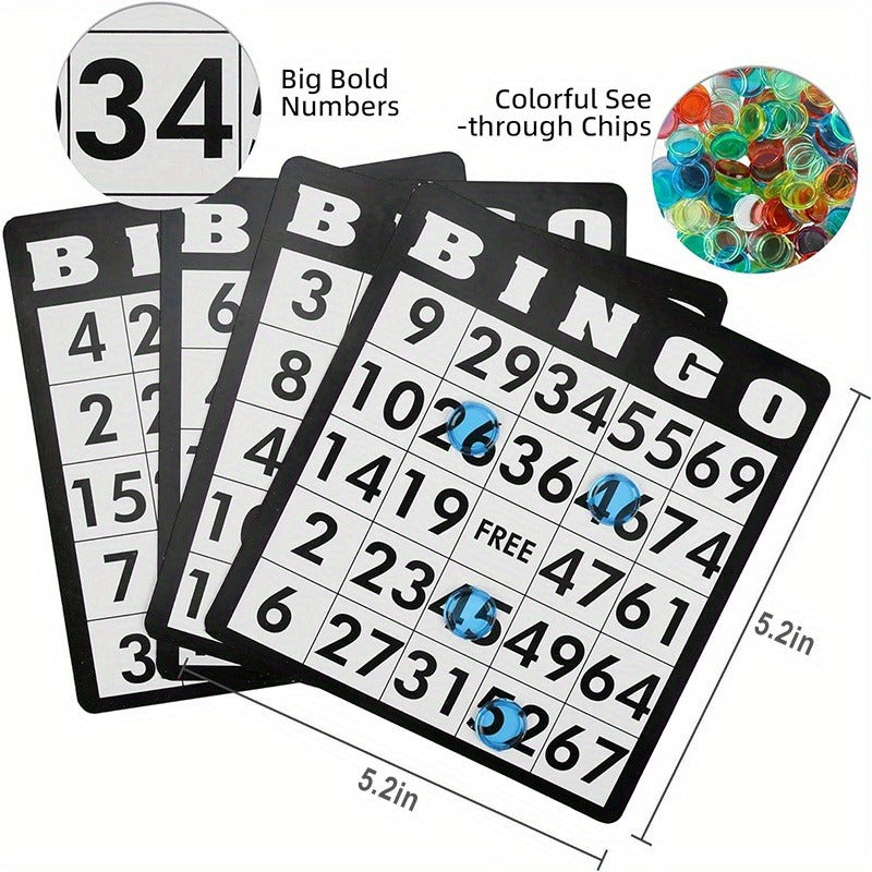 Bingo Game Set Metal Cage Lottery Machine Vintage Desktop Bingo Caller Kit for Family Game Night Party Adults Kids Birthday Holiday Gathering for Parties - product image 9