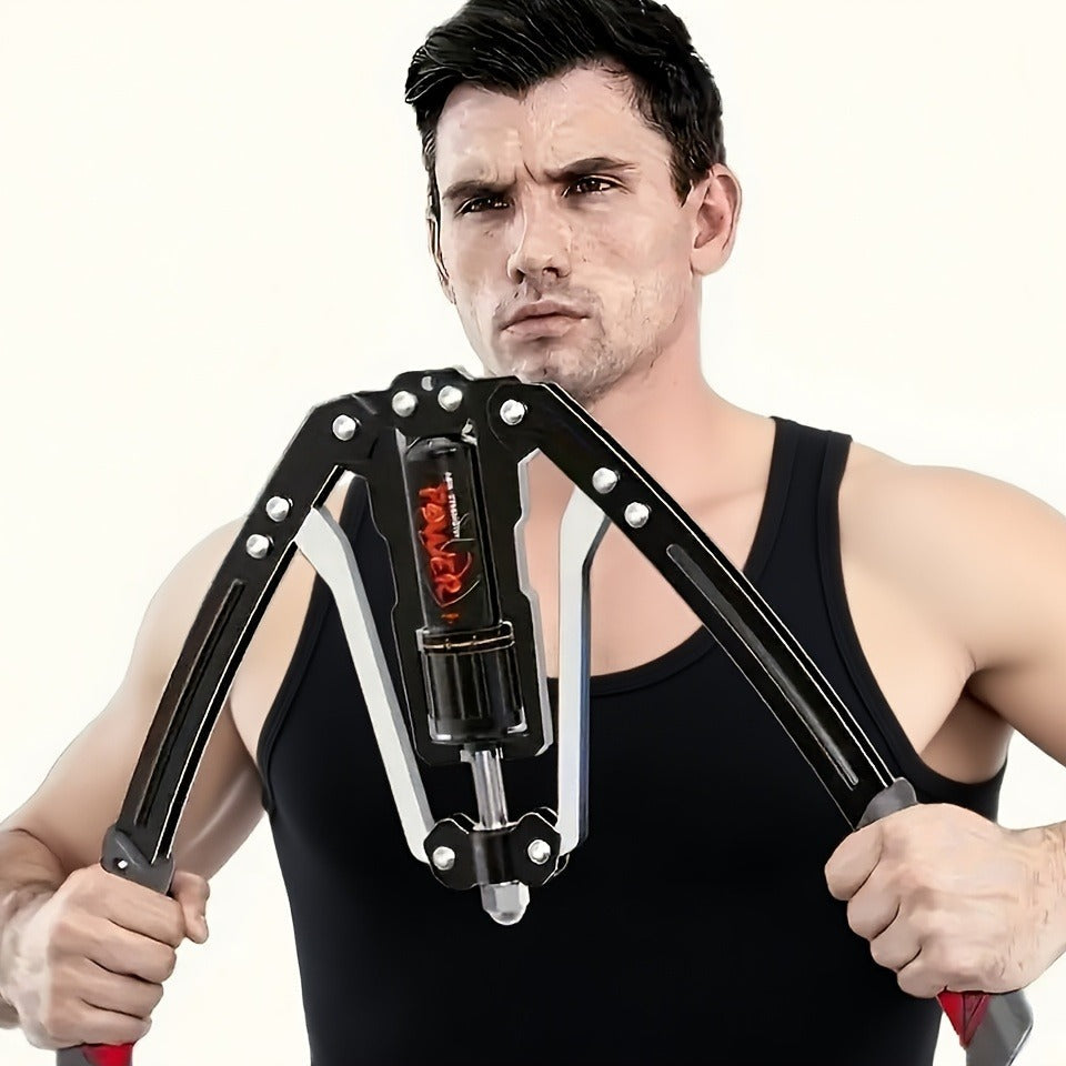 Chest Expander Resistance Trainer | Adjustable 22-440 lbs, Home Gym Arm & Chest Muscle Builder, Full Body Workout Equipment - product image 10