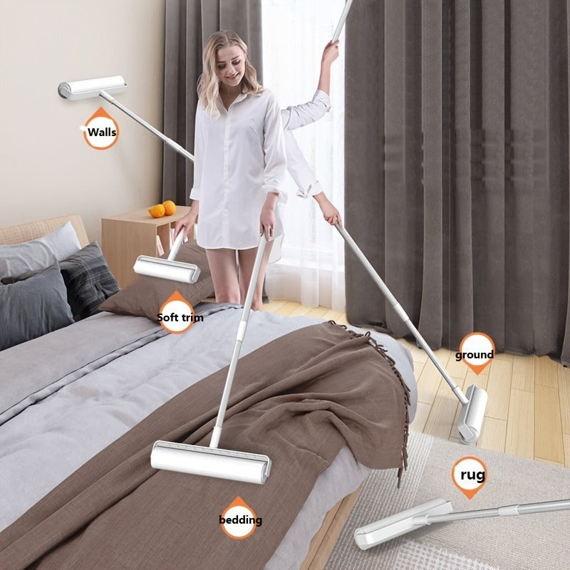 Reusable Sticky Roller for Sofa, Carpet, Clothes, Floor & Furniture, Tear-Off Design, White – Lint Roller with 49-Inch Extendable Handle for Pet Hair Removal - product image 13