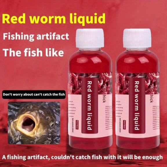Liquid Fish Bait Red Worm Attractant – 100ml Concentrated Fish Attractant Scent Lure – Powerful Fishing Bait Enhancer for Trout, Carp, Bass, Cod - product image 11