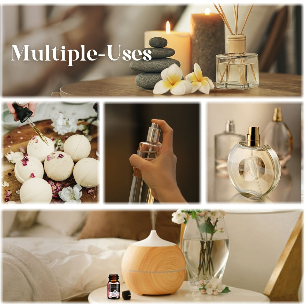 Essential Oil Diffuser Gift Set 14 Pcs – Luxury Fragrance Oils for Diffuser, Candle Making & Aromatherapy | Hotel Collection Scents - product image 6