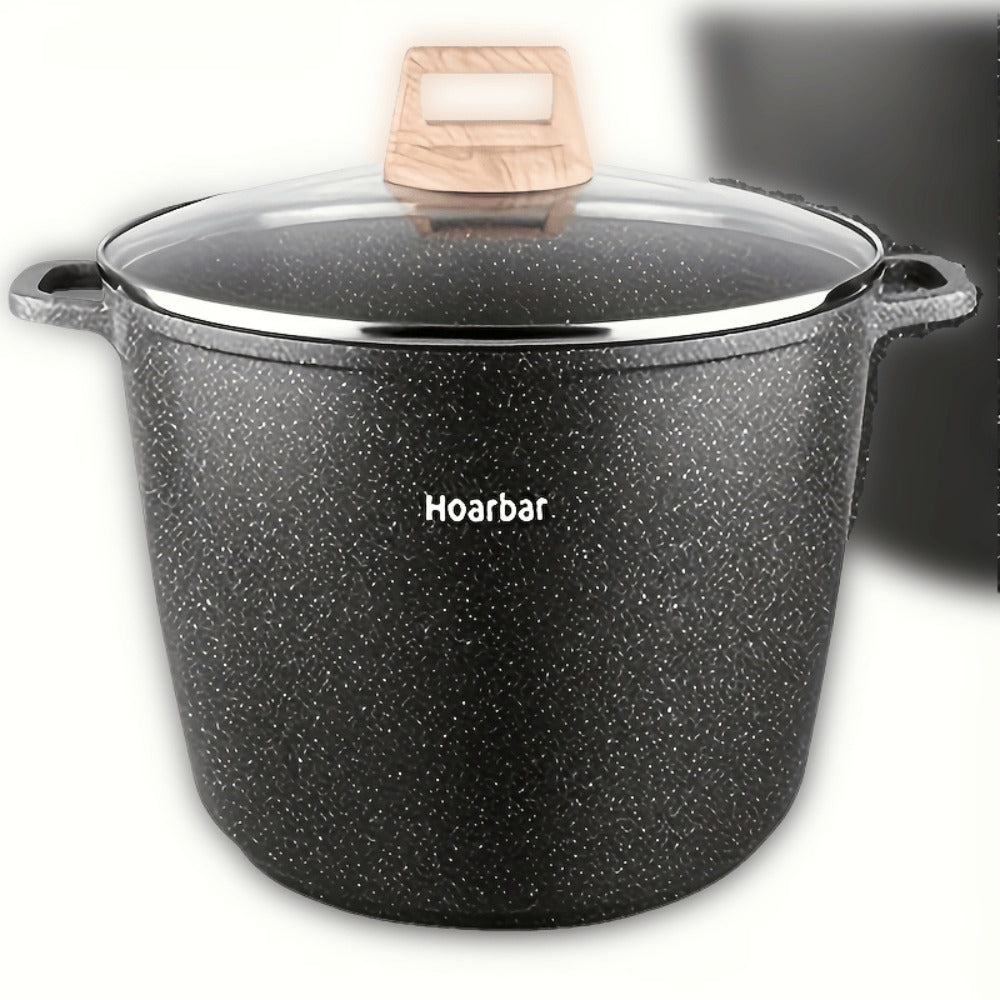 Non-Stick Stock Pot 10.5 QT Large Capacity Soup Pot with Lid - Induction Compatible All Stovetops High Temperature Resistant Easy Clean Cookware for Home Cooks Families Housewarmin - product image 5