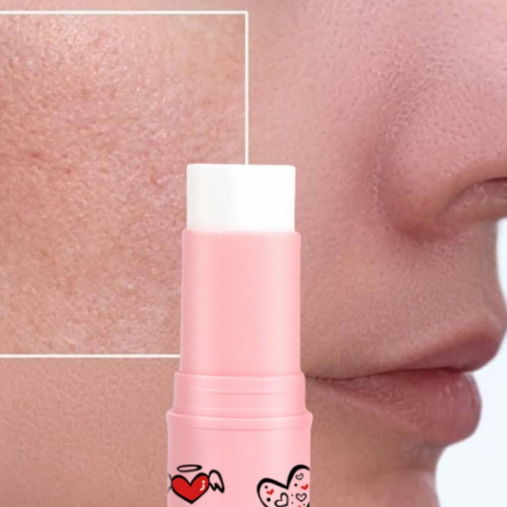 Matte Foundation Stick 2pcs Full Coverage Pore Minimizing — Long-Lasting Oil Control Korean Cosmetic Formula, Natural Concealer Moisturizing Base Makeup for Oily Combination Skin W - product image
