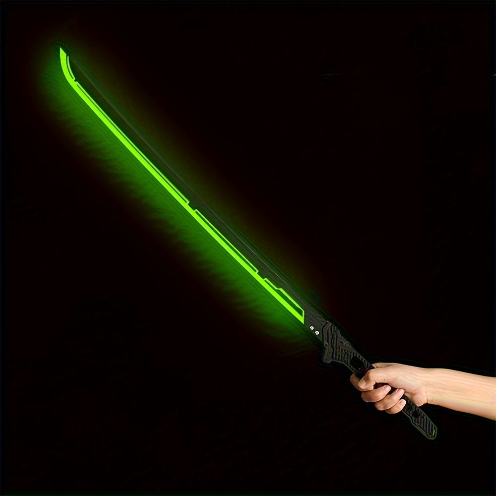 Acrylic Light-Up Blade for Halloween Costume Party Cosplay Sci-Fi Anime Props, Rechargeable Cool Gift for Teens & Adults, 5 Colors – LED Samurai Sword - product image 20